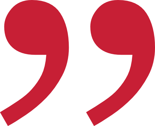 Anfuehrungszeichen rot